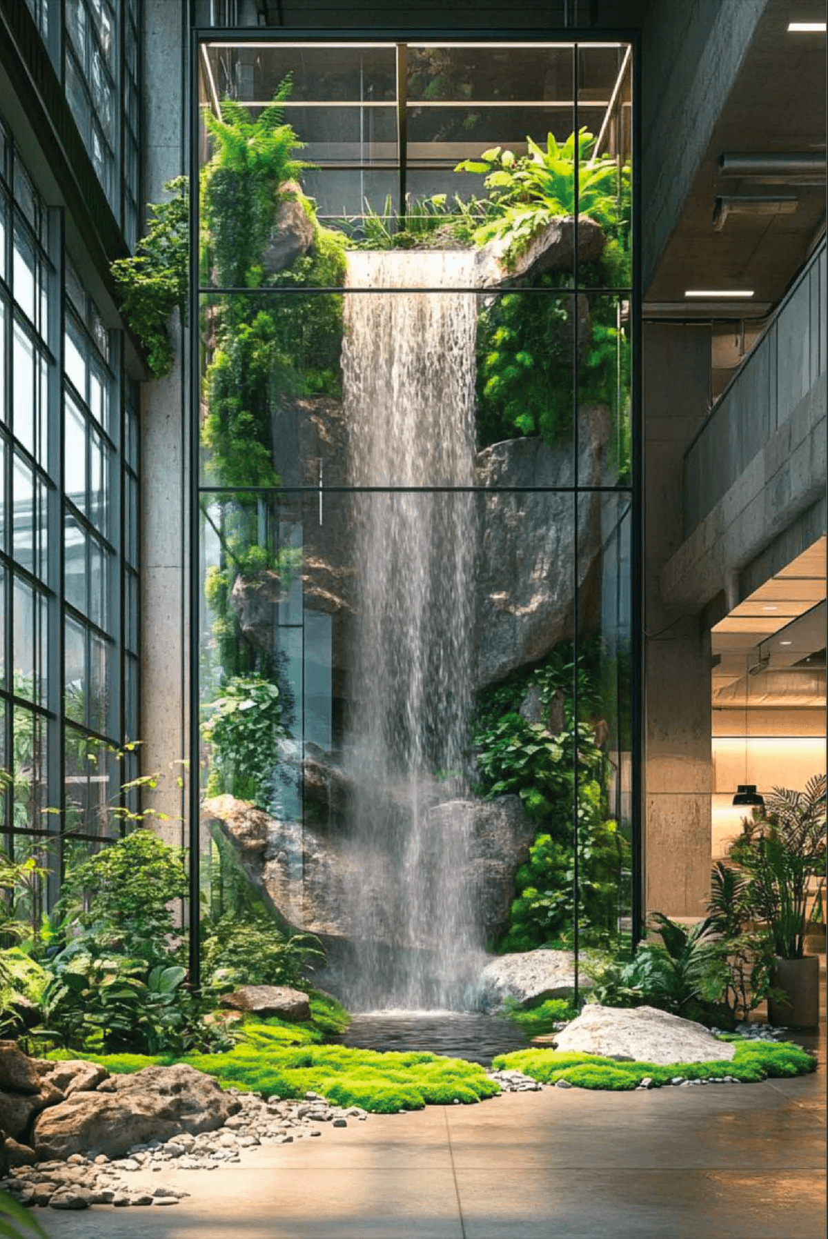 Beautiful artificial plants