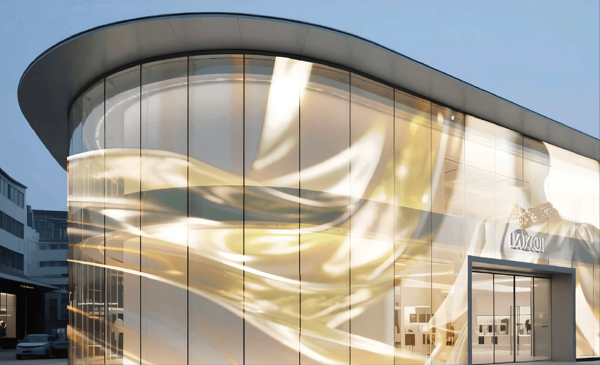 LED film display technology